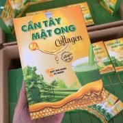 Can tay mat ong collagen giup giam can