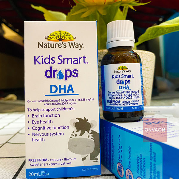 Natures Way Kids Smart Drops DHA 6
