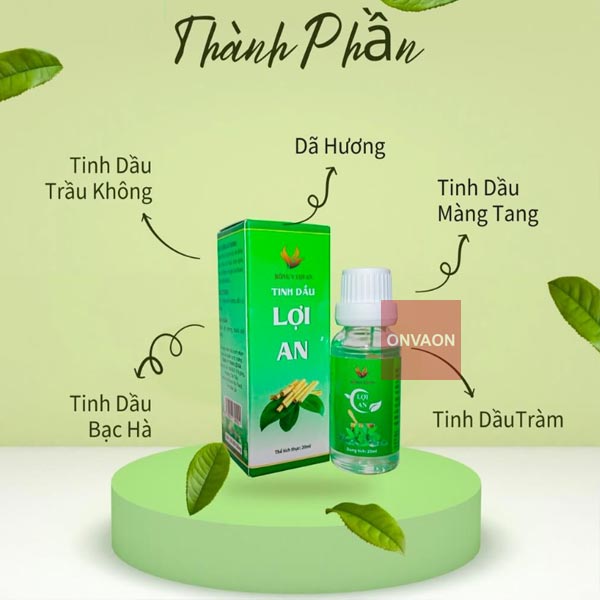 Thanh phan Tinh dau Loi An