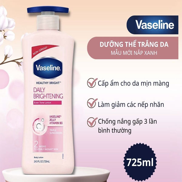 Sua duong the Vaseline chat luong