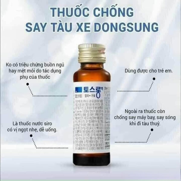 Thuoc say xe Han Quoc cong dung