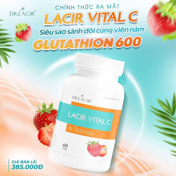 Vien Vitamin C Dr.Lacir chinh hang
