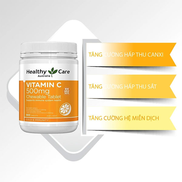 Viên Vitamin C Healthy Care cao cap