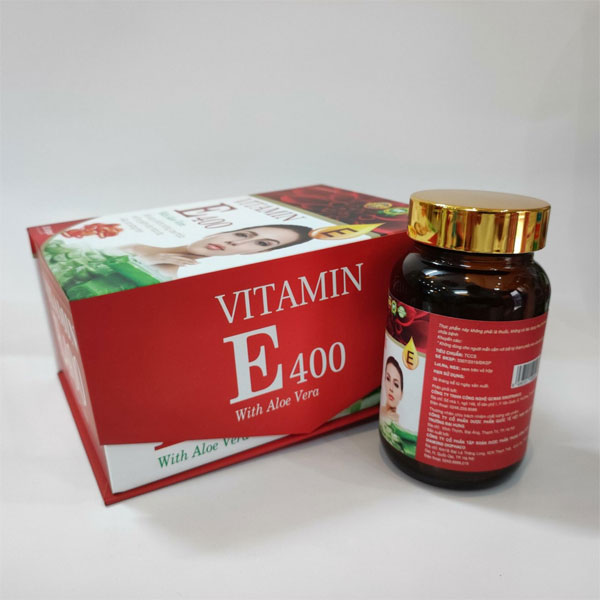Vien uong Vitamin E 400 chinh hang