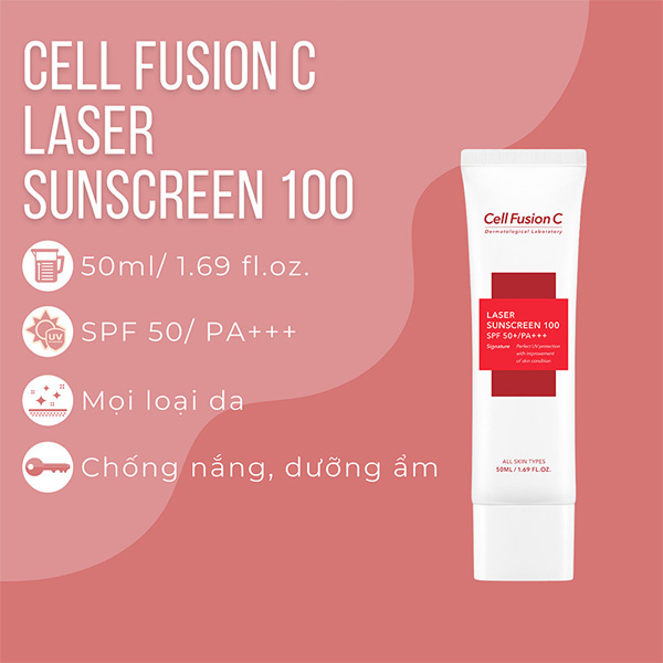 Kem chong nang Laser Sunscreen 100